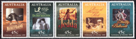 Марки Австралії та Океанії Марки Австралии и Океании ^/--/^ Австралия. 100-летие кинематографа  (серия)** 1995 г. ^_^^^ Австралія. 100-річчя кінематографа (серія) 1995 - фото фото фото