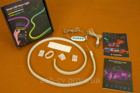Інша техніка Другая техника ^/--/^ Стрічка, неон, Smart, LED, Neon, Pixel, RGB, USB, з мікрофоном, світломузика, 1 метр ^_^^^ Лента, неон, Smart, LED, Neon, Pixel, RGB, USB, с микрофоном, светомузыка, 1 метр - фото фото фото