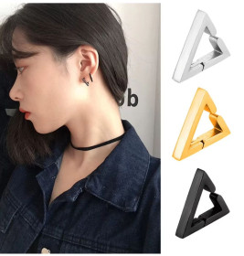 Сережки Серьги ^/--/^ клипсы черные серьги обманки без прокола треугольники ^_^^^ довгі сережки з засушеними квітами в скляних кульках - фото фото фото