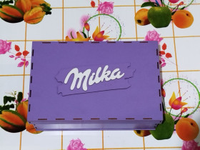 Сувенири Сувениры ^/--/^ Подарочная коробка для подарочный бокс Milka дерево ^_^^^ Подарункова коробка для подарунковий бокс Milka дерево - фото фото фото
