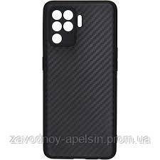 Чохли, бампера Чехлы, бампера ^/--/^ Oppo Reno 5 lite силиконовый чехол Карбон (черный) ^_^^^ Oppo Reno 5 lite силіконовий чохол Карбон (чорний) - фото фото фото