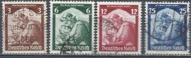 Третій Рейх (-) Третий Рейх (-) ^/--/^ Германия 1935 Саар 4 /--/ м.гаш. ^_^^^ Німеччина 1935 Саар 4 /--/ м.гаш. - фото фото фото