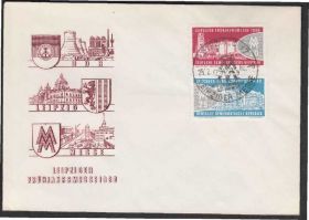 Європа Европа ^/--/^ ГДР 1960 ЛЕЙПЦИГСКАЯ ЯРМАРКА ВЫСТАВКА ТОРГОВЛЯ ЭКСПОРТ ИМПОРТ ВЭС ВЭД КПД Mi.750-751 ^_^^^ НДР 1960 ЛЕЙПЦІГСЬКА ЯРМАРКА ВИСТАВКА ТОРГІВЛЯ ЕКСПОРТ ІМПОРТ ВЕС ЗЕД ККД Mi.750-751 - фото фото фото