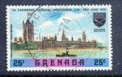 Острівні держави Островные государства ^/--/^ Гренада 1970 Sc.363 гаш. конф. парламентов Содружества ^_^^^ Гренада 1970 Sc.363 гаш. конф. парламентів Співдружності - фото фото фото