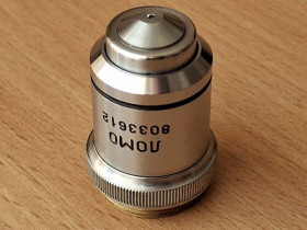 Інше Другое ^/--/^ Объектив для микроскопа ЛОМО 90 /--/ x 1,25 МИ СССР  (#8033612) ^_^^^ Об'єктив для мікроскопа ЛОМО 90 /--/ x 1,25 МІ СРСР (#8033612) - фото фото фото