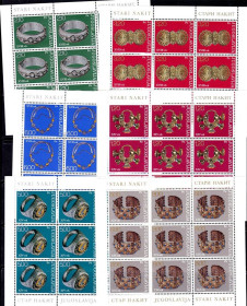 Мистецтво Искусство ^/--/^ Искусство .  Югославия 1975 г   MNH  - 6 м/листов - 2 /--/ а скана ^_^^^ Югославія 1975 р MNH - 6 м/листів - 2 /--/ а скана - фото фото фото