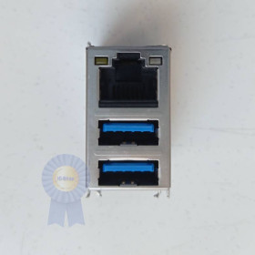 Материнські плати Материнские платы ^/--/^ Разъем Desktop LAN №1 ( FOXCONN JFM /--/ 38 /--/ U /--/ 1 /--/ M-B /--/ 3 /--/ VN-4 /--/ F ) - Оригинал Демонтаж ^_^^^ Роз'єм Desktop LAN No /--/ 1 (FOXCONN JFM /--/ 38 /--/ U /--/ 1 /--/ M-B /--/ 3 /--/ VN-4 /--/ F) - Оригінал Демонтаж - фото фото фото