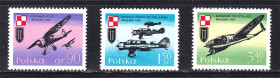Транспорт Транспорт ^/--/^ Авиация .  Польша   MNH - ^_^^^ Польща MNH - Авіація - фото фото фото