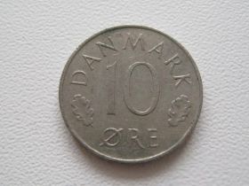 Данія Дания ^/--/^ Дания 10 эре 1973 года 21670 ^_^^^ Данія 10 ери 1973 року 21670 - фото фото фото