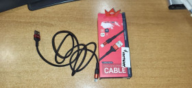 Шлейфи, перехідники Шлейфы, переходники ^/--/^ Кабель Crown CMCU-007 /--/ M USB - Micro USB Black-Red № 221912267 ^_^^^ Кабель Crown CMCU-007 /--/ M USB - Micro USB Black-Red No 221912267 - фото фото фото