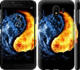 Чохли, бампера Чехлы, бампера ^/--/^ Чехол на Samsung Galaxy J /--/ 4 2018 Инь-Янь 1670 /--/ m-1487 - фото фото фото