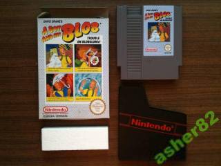 Диски з відеоіграми Диски с видеоиграми ^/--/^ Игра на NES &amp;quot;A Boy and His Blob: Trouble on Blobolonia&amp;quot;        (PAL) ^_^^^ Гра на NES &amp;quot;A Boy and His Blob: Trouble on Blobolonia &amp;quot; (PAL) - фото фото фото