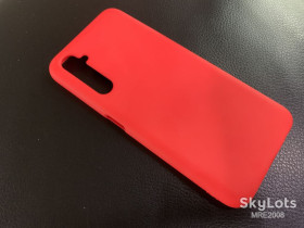 Чохли, бампера Чехлы, бампера ^/--/^ Чохол Silicone Cover для Realme 6 red ^_^^^ Чехол Silicone Cover для Realme 6 red - фото фото фото