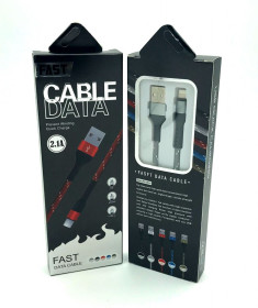 Кабелі Кабели ^/--/^ USB кабель / Дата кабель Fast Data Cable I-103 black-box Lighting USB Grey ^_^^^ Data Cable I-103 black-box Lighting USB Grey - фото фото фото