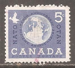 Північна Америка Северная Америка ^/--/^ Канада 1959 Sc.384 гаш. - фото фото фото