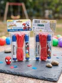 Дитячий спортінвентар Детский спортинвентарь ^/--/^ Дитяча скакалка Spidey and His Amazing Friends  (Marvel) ^_^^^ Детская скакалка Spidey and His Amazing Friends (Marvel) - фото фото фото