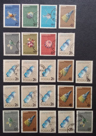 Освоєння космосу Освоение космоса ^/--/^ Польша 1966 г - спутники ^_^^^ Польща 1966 — супутники - фото фото фото