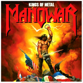 Платівки Пластинки ^/--/^ Manowar ‎- Kings Of Metal - 1988.  (LP). 12. Gold Vinyl. Пластинка. Europe. S/S. ^_^^^ Kings Of Metal (1988) (LP). 12. Gold Vinyl. Платівка. Europe. S/S. - фото фото фото