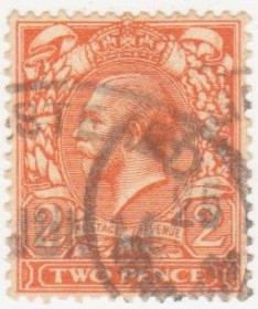 Великобританія Великобритания ^/--/^ Англия 1912  г..№ 130  гашеная ^_^^^ Англія 1912 р. No 130 гашена - фото фото фото