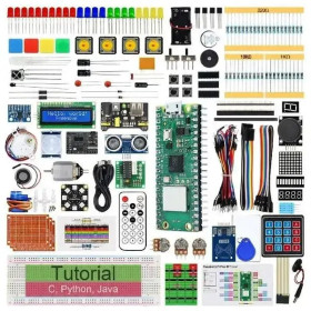 Аксесуари Аксессуары ^/--/^ Лот №13192 Стартовий набір STUUC на базі Raspberry Pi Pico RP /--/ 2040 – комплект для навчання електроніці та програмуванню  (MicroPython/C++) ^_^^^ Лот No /--/ 13192 Стартовый набор STUUC на базе Raspberry Pi Pico RP /--/ 2040 – комплект для обучения электронике и программированию (MicroPython/C++) - фото фото фото