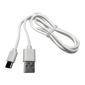 Кабелі Кабели ^/--/^ Кабель USB - Type-C 0.8 м 1.5 A шнур для зарядки живлення білий ^_^^^ Кабель USB 2.0 AM to USB Type-C 1.5 /--/ A 0.8 м шнур заряжания питания белый - фото фото фото