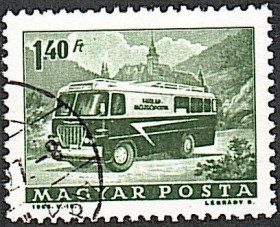 Транспорт Транспорт ^/--/^ Венгрия  (1963) Автобус ^_^^^ Угорщина (1963) Автобус - фото фото фото