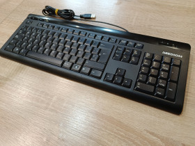 Клавіатури Клавиатуры ^/--/^ Клавіатура MEDION KU-0837 Black USB   (Іспанська розкладка) з 1 /--/ грн. Без Резерву!   (дивимося інші лоти) ^_^^^ Клавиатура MEDION KU-0837 Black USB (испанская раскладка) из 1 /--/ грн. Без резерва! (смотрим другие лоты) - фото фото фото