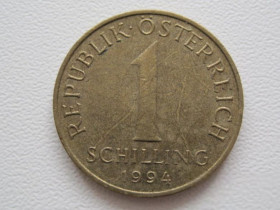 Австрія Австрия ^/--/^ Австрия 1 шиллинг 1994 года 20110 ^_^^^ Австрія 1 шилінг 1994 20110 - фото фото фото