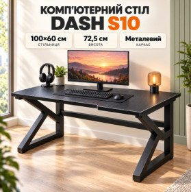 Столи Столы ^/--/^ Компьютерный стол Dash S /--/ 10 / Игровой компьютерный стол 100×60×72,5 см ^_^^^ Комп'ютерний стіл Dash S /--/ 10 / Ігровий комп'ютерний стіл 100×60×72,5 см - фото фото фото
