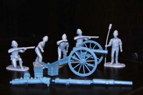 Фігурки, солдатики Фигурки, солдатики ^/--/^ Британский артиллерийский расчет Armies in Plastic  54 /--/ мм ^_^^^ Британський артилерійський розрахунок Armies in Plastic 54 мм - фото фото фото