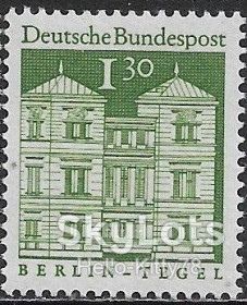НДР, ФРН ГДР, ФРГ ^/--/^ ФРГ 1966 стандарт архитектура Mi 502 MNH ^_^^^ ФРН 1966 стандарт архітектура Mi 502 MNH - фото фото фото