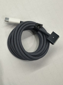 Адаптери живлення Адаптеры питания ^/--/^ Кабель зарядки Macbook magsafe-3 midnight  (MPL /--/ 43, MW /--/ 643), синий 2 /--/ м ^_^^^ Кабель зарядки Macbook magsafe-3 midnight (MPL /--/ 43, MW /--/ 643), синий 2 /--/ м - фото фото фото