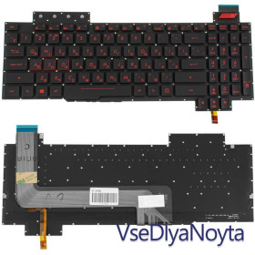 Клавіатури Клавиатуры ^/--/^ Клавиатура для ноутбука ASUS (FX /--/ 503 series) rus, black, без фрейма, подсветка клавиш (ОРИГИНАЛ) ^_^^^ Клавіатура для ноутбука ASUS (FX /--/ 503 series) rus, black, без фрейму, підсвічування клавіш (ОРИГІНАЛ) - фото фото фото