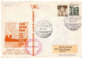 Тематичні колекції Тематические коллекции ^/--/^ Флот. Германия 1966 г - ХМК -СГ - ms Berlin - ^_^^^ Флот. Німеччина 1966 — ХМК — СГ — ms Berlin - фото фото фото