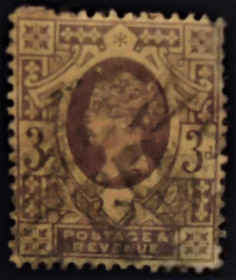 Великобританія Великобритания ^/--/^ Англия 1887 г..№ 90 гашеная ^_^^^ Англія 1887 р. No 90 гашена - фото фото фото