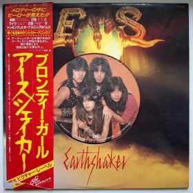 Платівки Пластинки ^/--/^ Earthshaker - Blondie Girl - 1983.  (EP). 12. Vinyl. Пластинка. Japan. Rare. - фото фото фото