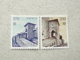 Франція Франция ^/--/^ Серія поштових марок Сан-Марино &amp;quot; Європа СЕРТ &amp;quot; 1978 рік ** ^_^^^ Серия почтовых марок Сан-Марино &amp;quot; Европа Серт &amp;quot; 1978 год ** - фото фото фото