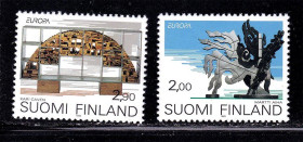 Малі Держави Європи Малые Государства Европы ^/--/^ Финляндия  1993 г MNH - искусство ^_^^^ Фінляндія 1993 р MNH - мистецтво - фото фото фото