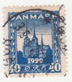 Скандинавія Скандинавия ^/--/^ Дания 1921 г..№ 117 гашеная ^_^^^ Данія 1921 р. No 117 гашена - фото фото фото