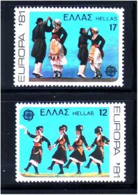 Греція Греция ^/--/^ ZM Греция 1981 г MNH - полная серия ^_^^^ ZM Греція 1981 р MNH - повна серія - фото фото фото