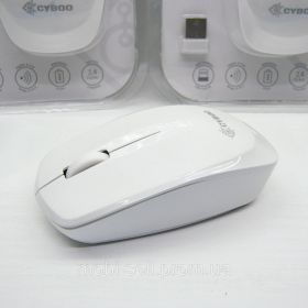 Інше Другое ^/--/^ Миша бездротова Cyboo White 2.4 GHz Optical Mouse, 3 /--/ V / ААA ^_^^^ Міша бездротова Cyboo White 2.4 GHz Optical Mouse, 3 /--/ V / ААА - фото фото фото