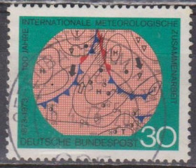 НДР, ФРН ГДР, ФРГ ^/--/^ Германия Німеччина ФРН 1973 метеорологія ^_^^^ Германия Германия ФРГ 1973 метеорология - фото фото фото