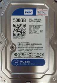Жорсткі диски Жесткие диски ^/--/^ Б/В Жорсткий диск Western Digital Blue    (WD /--/ 5000 /--/ AAKX) 500 /--/ GB код.4056 ^_^^^ Б/В Жесткий диск Western Digital Blue (WD /--/ 5000 /--/ AAKX) 500 /--/ GB код.4056 - фото фото фото