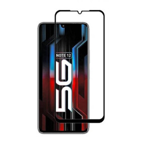Чохли, бампера Чехлы, бампера ^/--/^ Захисне скло LUX для Infinix Note 12 5 /--/ G (X /--/ 671) повна проклейка чорний ^_^^^ Защитное стекло LUX для Infinix Note 12 5 /--/ G (X /--/ 671) полная проклейка черный - фото фото фото