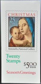 Інше Другое ^/--/^ США Буклет 2514 /--/ a 1990 Рождество ^_^^^ США Буклет 2514 /--/ a 1990 Різдво - фото фото фото