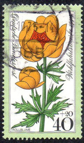 Інші країни Другие страны ^/--/^ ФРН 1975 - Альпійські квіти  (Гб) ^_^^^ ФРГ 1975 - Альпийские цветы (Гб) - фото фото фото