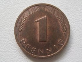 Сучасні c  року Современные c  года ^/--/^ Германия 1 пфенниг 1991 года D 28757 ^_^^^ Німеччина 1 пфеніг 1991 року D 28757 - фото фото фото