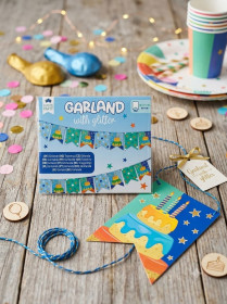 Інше Другое ^/--/^ Святкова гірлянда-прапорці з глітером «Garland with glitter» ^_^^^ Праздничная гирлянда-флажки с глитером «Garland with glitter» - фото фото фото