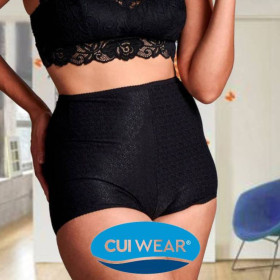 Труси Трусы ^/--/^ CUI Wear Трусы женские с высокой талией для стомы черные на 54 ^_^^^ CUI Wear Труси жіночі з високою талією для стоми чорні на 54 - фото фото фото