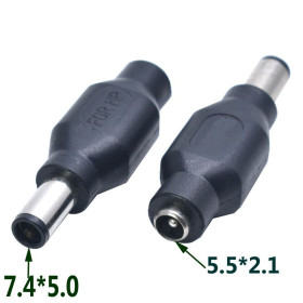 Інше Другое ^/--/^ HP 5.5 x 2.1 mm female to 7.4 x 5.0 mm male DC Power Connector Adapter Converter - фото фото фото